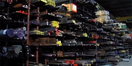 An image showing steel bars with Griggs steel color codes